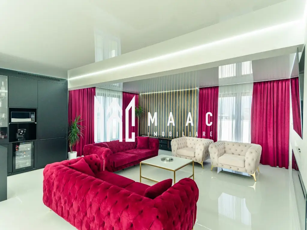 Penthouse 4 camere | Doamna Stanca, Sibiu | 140 mp, 3 terase
