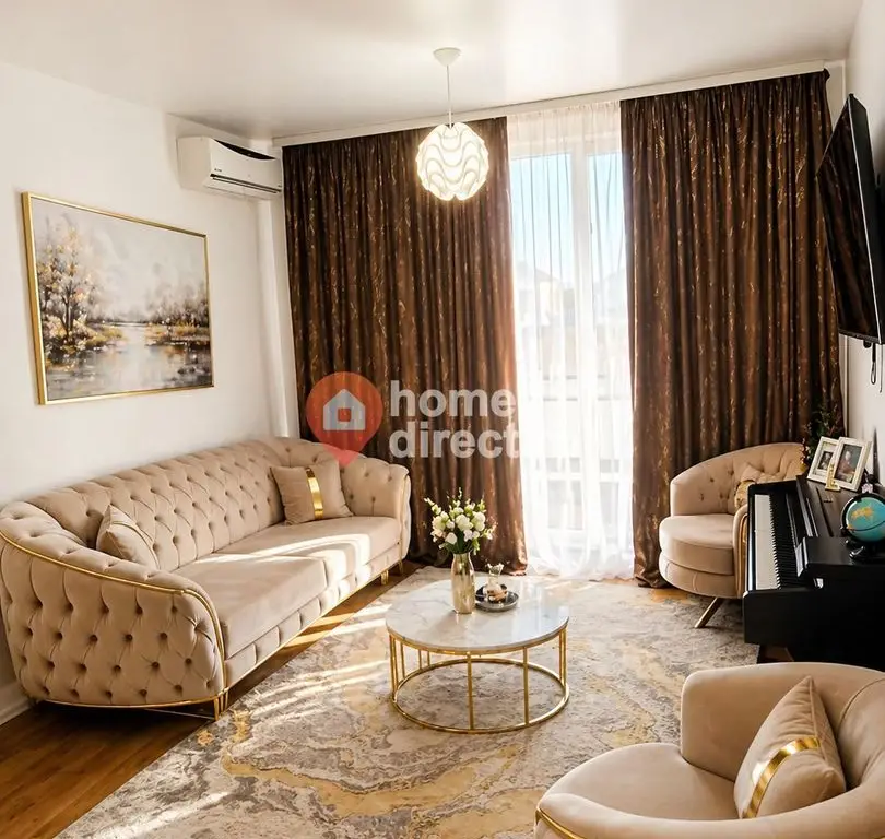 Apartament cu 3 camere, complet mobilat în Bragadiru
