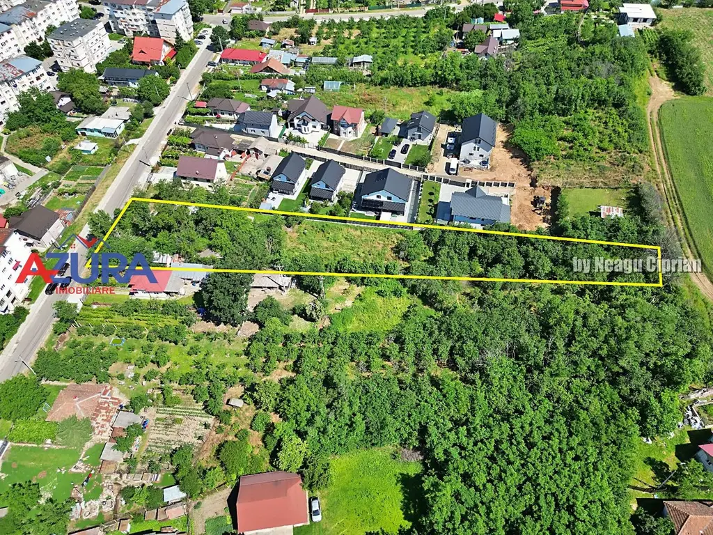 Teren pentru vile in centrul orasului Costesti, 3000 mp