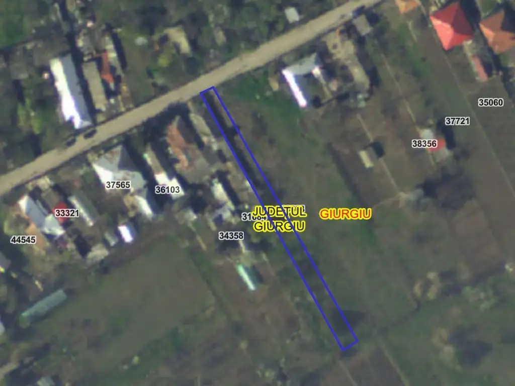 Teren intravilan 1.161 mp de vânzare – Strada Păstorului, Giurgiu