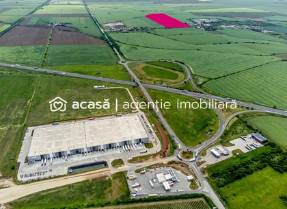Teren cu PUZ ideal pentru parc logistic și de servicii