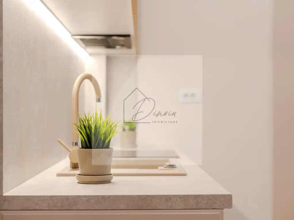 Studio dublu Ivory Residence Pipera I lux mobilat I balcon I COM0%