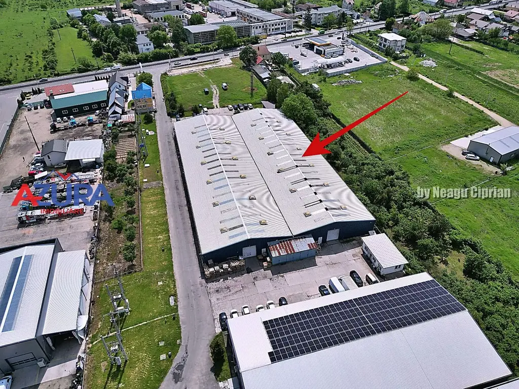 Hala industrială– 1.800 mp + birouri 400 mp | DN73, Maracineni
