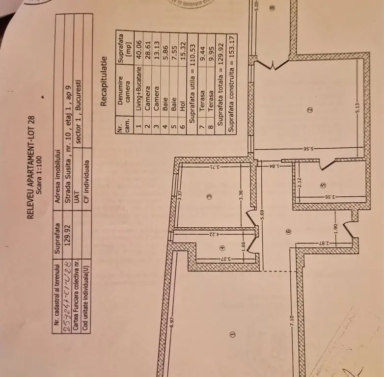 Apartament 3 camere 153 mpc finisaje premium mobilat si utilat in zona de nord