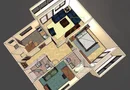 Aradului. 3 Camere. 2 Bai. 2 Balcoane. Decomandat.