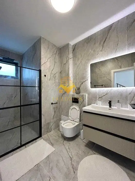 Casa individuala, 4 camere, garaj ,gradina, 3 bai, Popesti zona Baciu