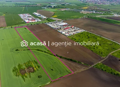 Teren intravilan cu PUZ aprobat în zona de centură Nord