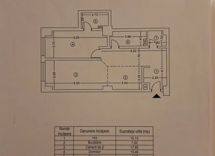 Apartament 2 camere de vanzare Copou Park Residence.