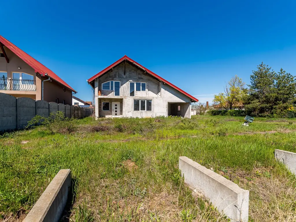 🏡 Casă P+1 la gri | 239 mp construiți | Călugareni -14 km de Arad