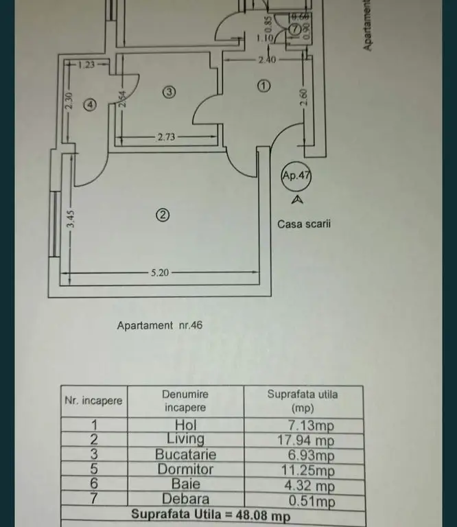 Apartament de vanzare Soveja