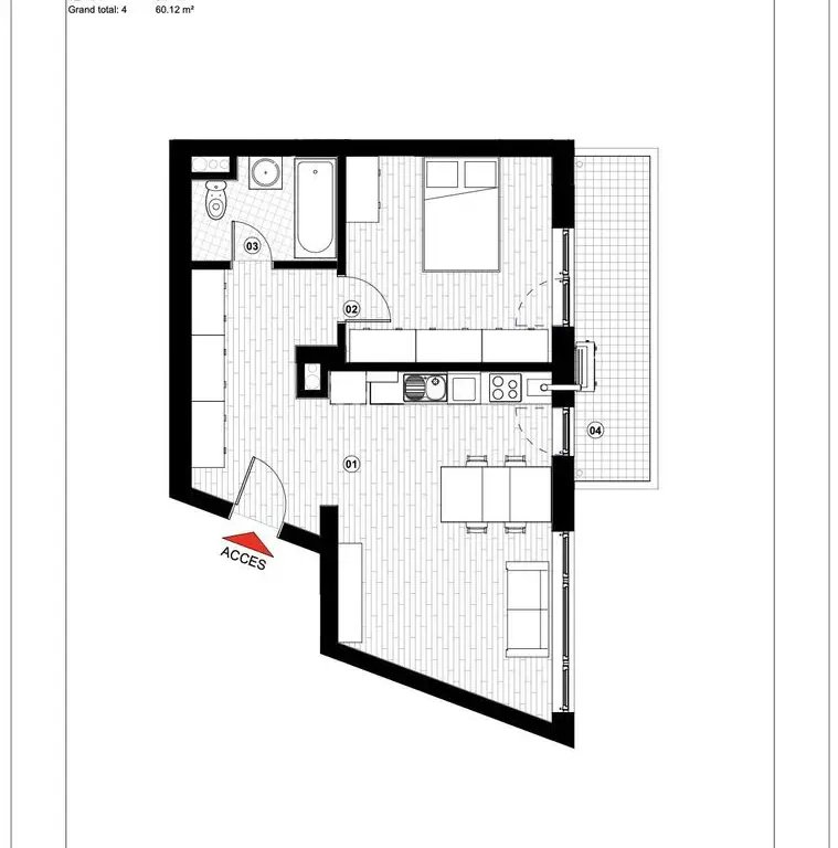 Tomis Plus - Celine Elegance - Vânzare apartament cu 2 camere