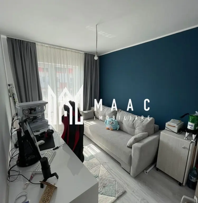 Apartament 3 camere decomandat | Vest Sibiu | balcon, parcare