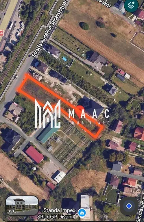 Teren intravilan 2032 mp | Troianu, Râmnicu Vâlcea | 14,71 ml