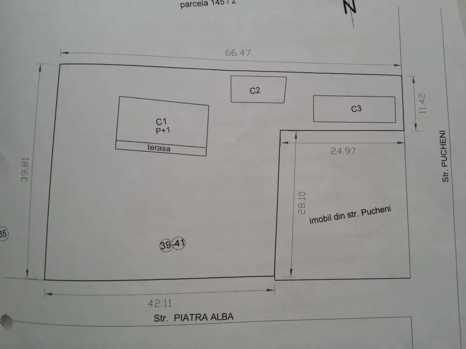 Rahova str. Pucheni casa si teren 1950 mp - proprietar