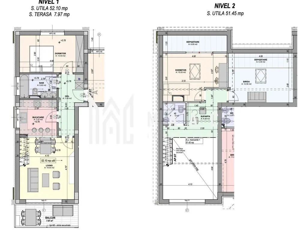 Apartament 4 camere | Balcon | 2 Bai | Parcare