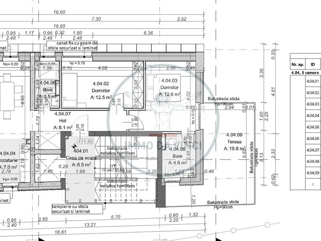 Apartament exclusivist 3 camere, 27mp terase, singur pe etaj Marasti