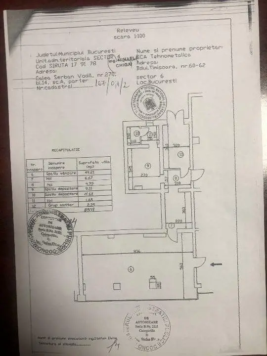 Agenția imobiliara BRASADAS închiriază sp com STRADAL 172mp.