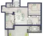 Apartament 3 camere | Balcon 22.2 mp | Etaj 3 | Turnisor