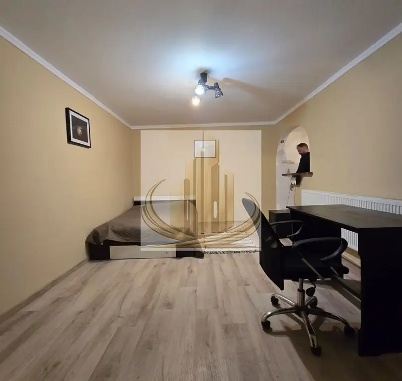 Apartament 1 cameră, 32 mp, balcon închis, complet mobilat