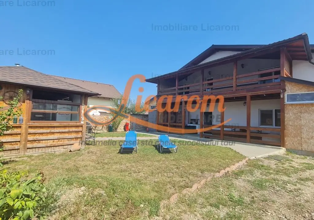 Proprietate in Cristian cu trei constructii+o fundatie,450000euro