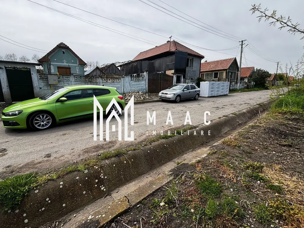 Teren intravilan | 500 mp | Utilități la poartă | Deschidere 19 ml | Alămor