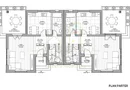 1/2 Duplex Spatios, GIROC. Decorativa la exterior - la gri la interior