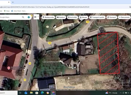 Teren intravilan 1000 mp, utilități, lângă Spital Călinești