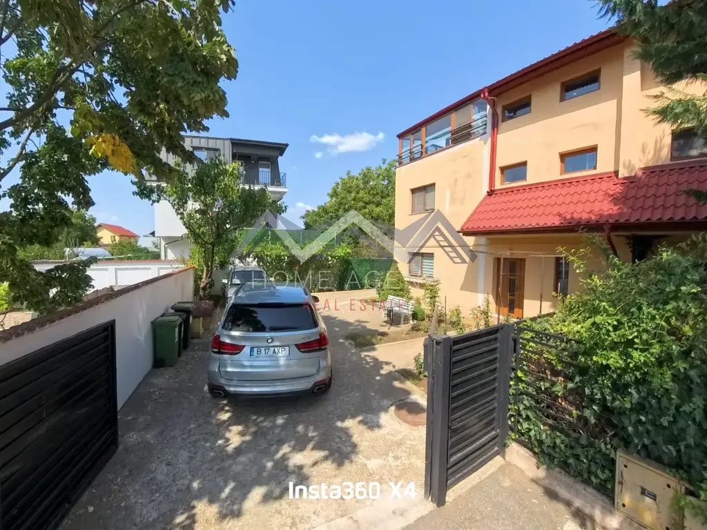 Casă individuală P+1+M cu garaj și terase spațioase – Otopeni Central