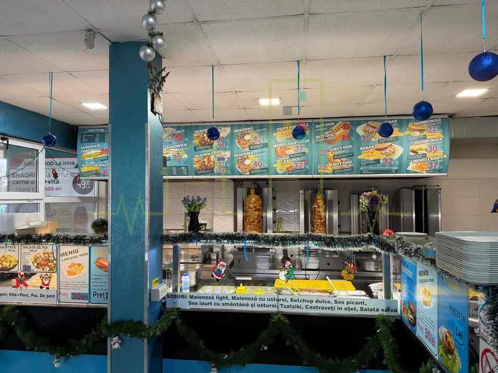 Proprietar vand afacere la cheie. Bacau. Fast Food. Se poate incepe din prima zi