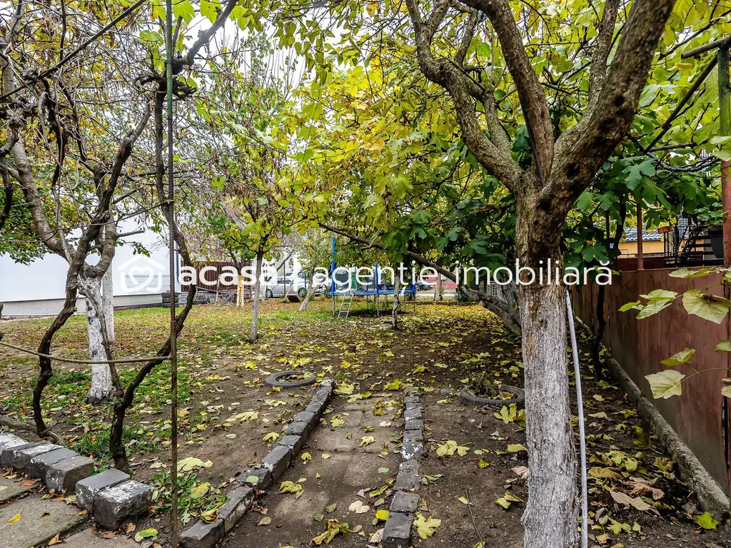 Locuință pentru familie mare apartament la casă, cu teren, Bujac.