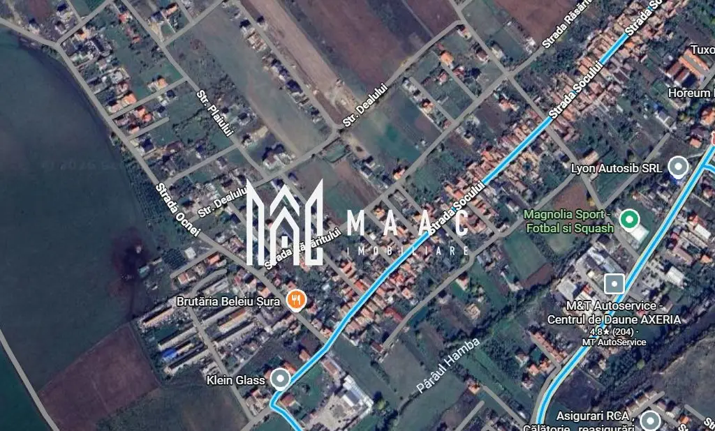 Teren intravilan I 750mp I Utilități I Front 40m I Șura Mare