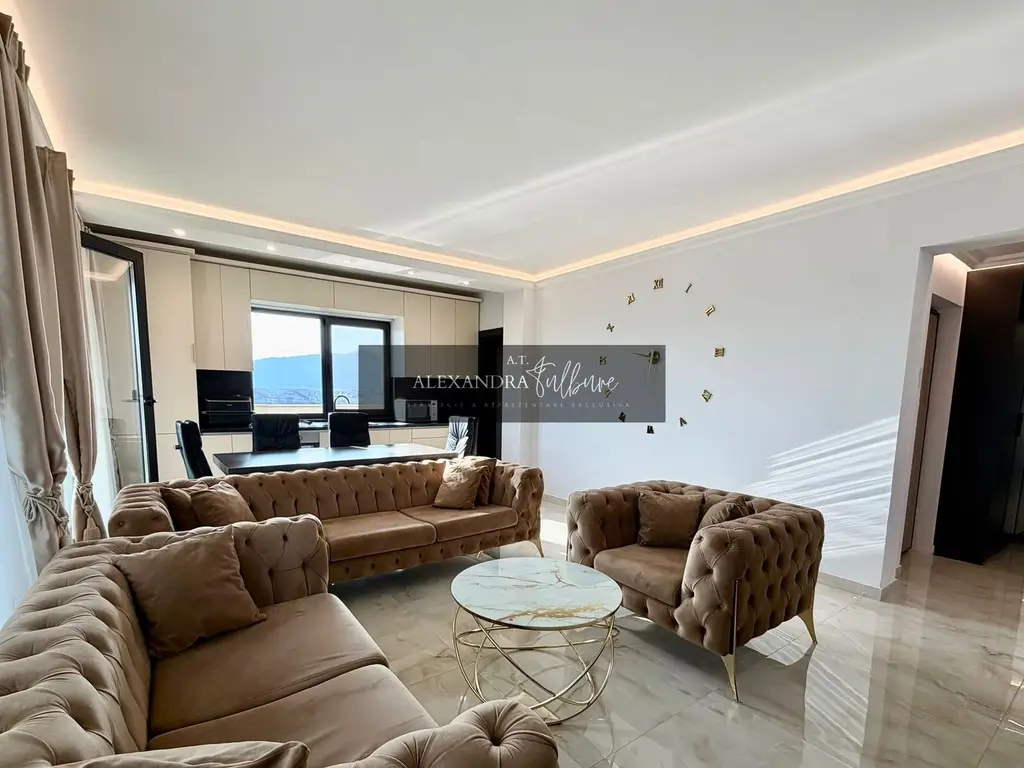 Penthouse de vanzare | 3 camere | 2 bai | 76mp | terasa 76mp | garaj