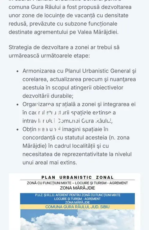 Teren cu potențial turistic I 1200 MP I Gura Râului - Mărăjdiei