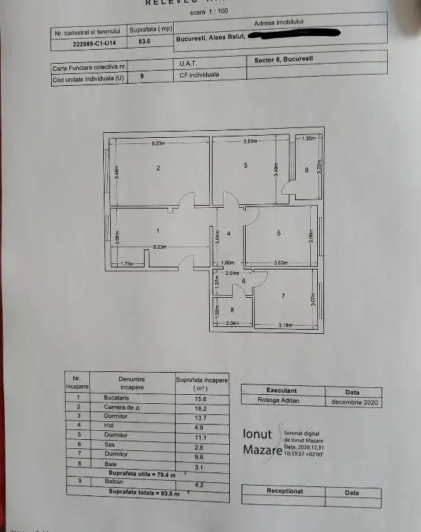 4 camere, Drumul Taberei