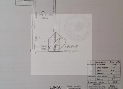 Studio Mobilat Ivory Pipera I 39mp Balcon I TVA inclus I COMISION 0%