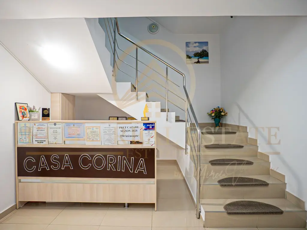 Pensiune premium în Mamaia Sat – proprietate exclusivistă 24 camere