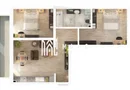 Apartament 3 camere Sibiu | Mihai Viteazul | decomandat, TVA inclus
