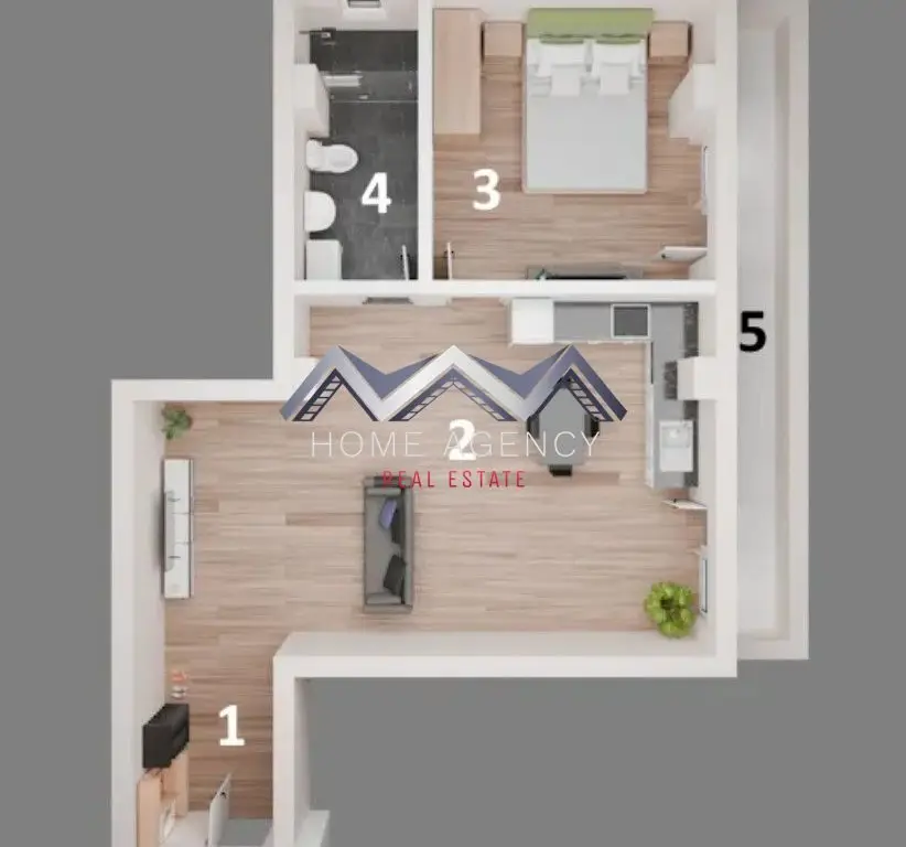 Apartament 2 camere Otopeni | parter înalt + terasă | include parcare