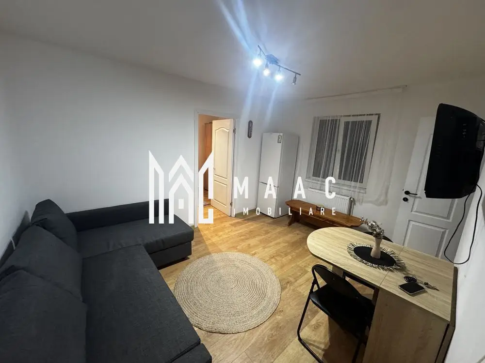 Apartament 2 camere semidecomandat | Lazaret, Sibiu | 40 mp, mobilat