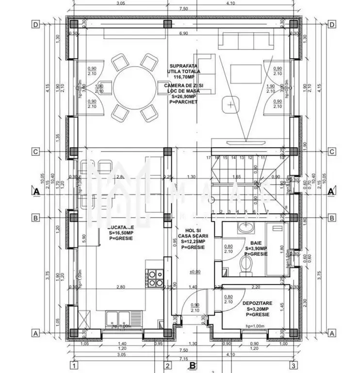 Casă Tip Duplex | 4 Camere | 2 Balcoane | Terasă | Șura Mică