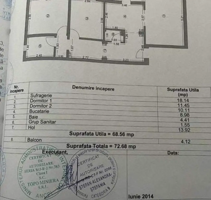 Prorpietar vand apartament 3 camere decomandat confort 0