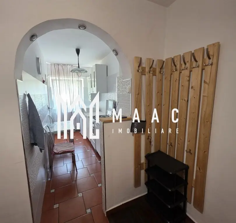 Garsonieră de închiriat Sibiu | Ștrand | 30 mp, parter, mobilată