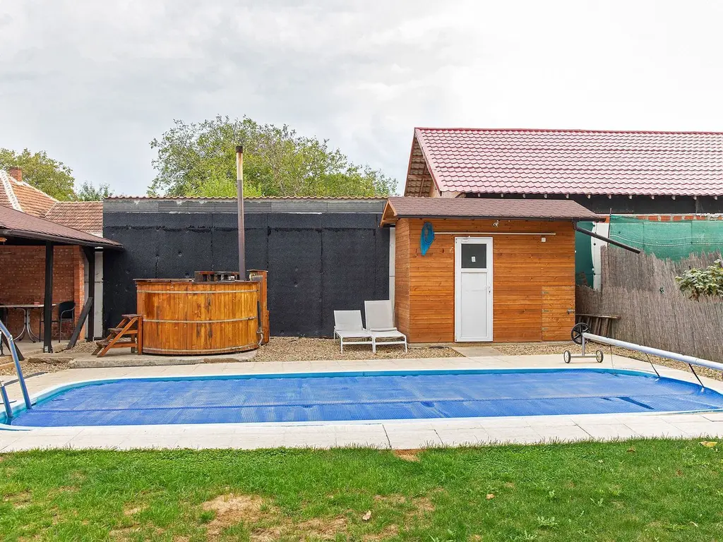 Vilă 5 dormitoare, 4 băi, 2 248mp teren, piscină. Preț: 229 000 E.