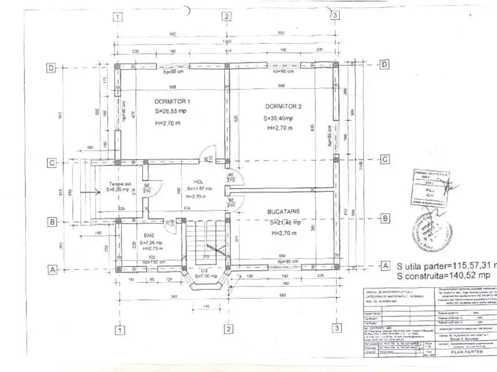 Clădire Dem+P+1+M, Dantelei - Apartamente, Clinică sau Birouri, 450 mp