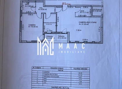 Spatiu comercial | Parter | Balcon | 3 locuri de parcare