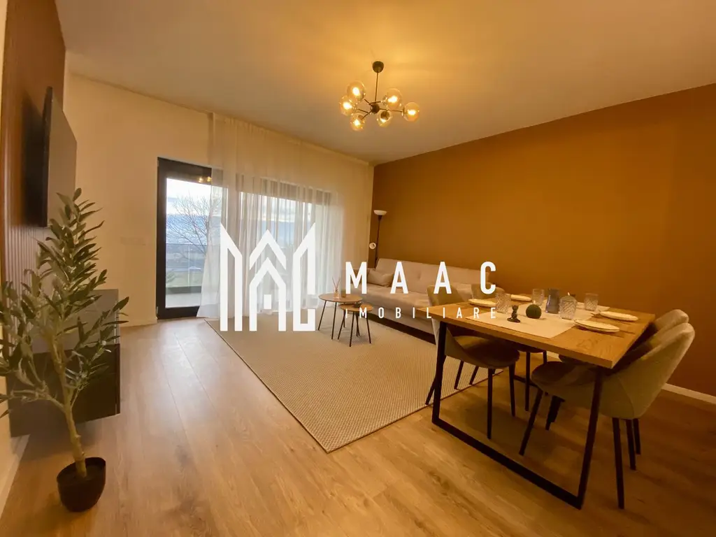Apartament 2 camere | Etaj 1 | Balcon | Modern