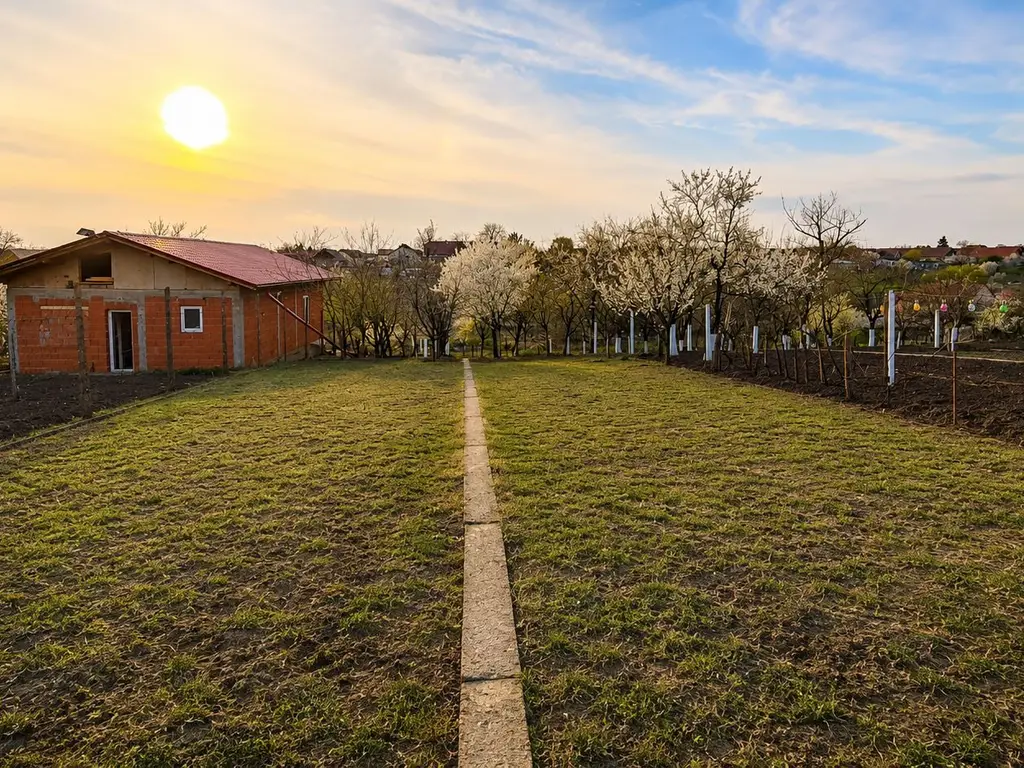 Casă individuală, teren generos de 1.348mp, poziție centrală, Giarmata