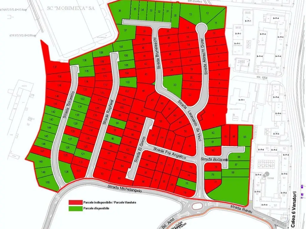 Parcelă premium 420 mp – proiecte de casă, zona ARED lângă AFI