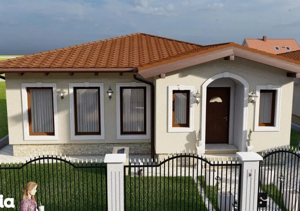 ageuropa.ro vinde casa noua în Paulesti cu teren de 3 ari.