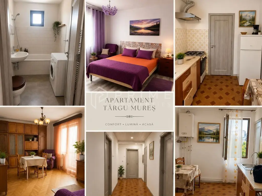 Apartament 2 camere de vânzare – Târgu Mureș, Str. Rodniciei